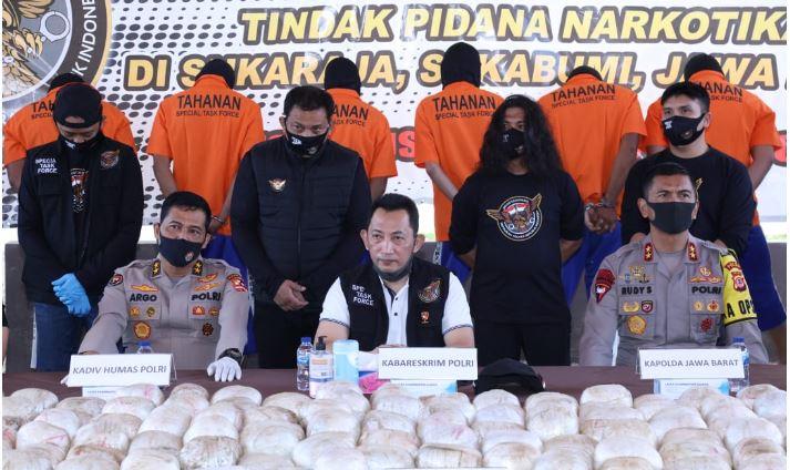 Ungkap Sindikat Internasional dan Sabu 402 Kg, Kabareskrim: Kami Selamatkan Jutaan Orang