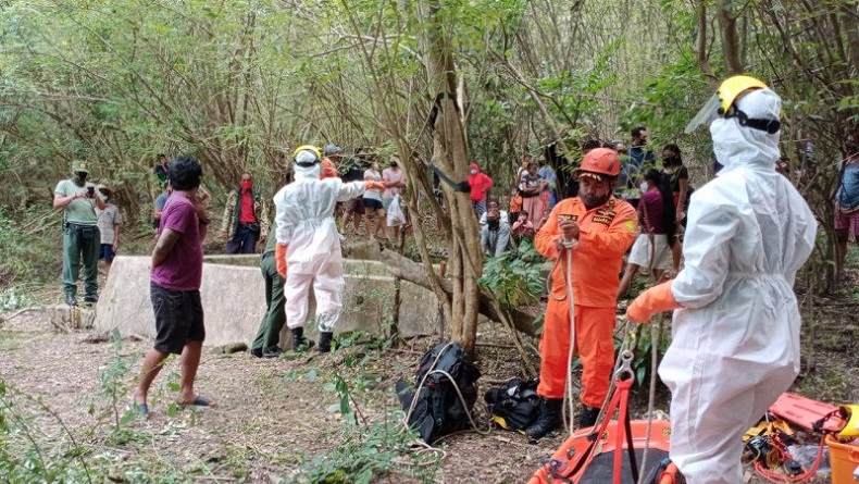 Bule Ukraina Terjebak 6 Hari di Bekas Penampungan Air di Badung