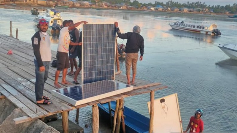 54 Panel Surya PDAM Kepualuan Tanimbar Dicuri, 2 dari 3 Maling Ditangkap