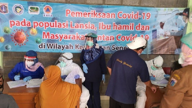 Lacak Covid-19, Rapid Test di Kecamatan Senen Sasar ODP dan Lansia