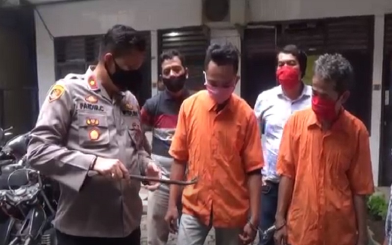  Pencuri Motor dari Showroom di Jalan Mandala by Pass Medan Ditembak Polisi