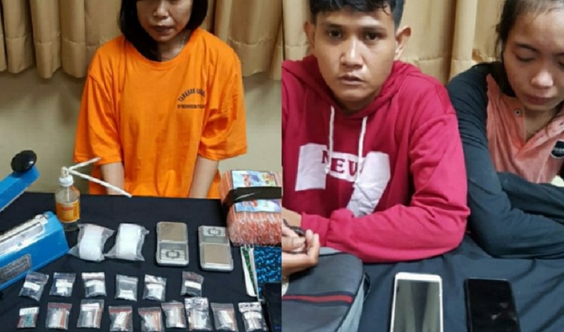 Polda Bali Tangkap 3 Perempuan Kurir Narkoba, Puluhan Paket Sabu Disita