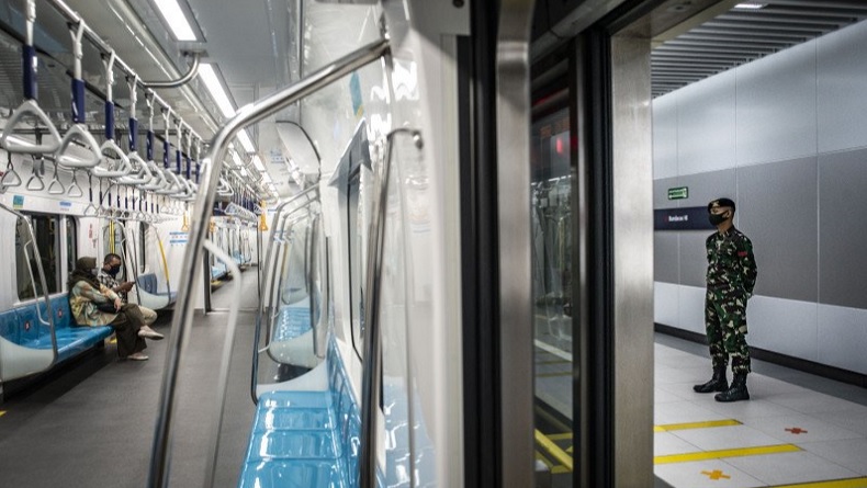 Jakarta Mati Lampu, Sempat Terganggu Layanan MRT Sudah Normal