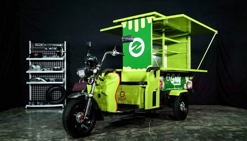 Kapasitas Produksi Gerobak Listrik Gelis 10 Unit per Hari Akan Ditingkatkan