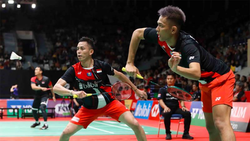 Hasil Denmark Open 2021: Fajar/Rian Disingkirkan Ganda Malaysia