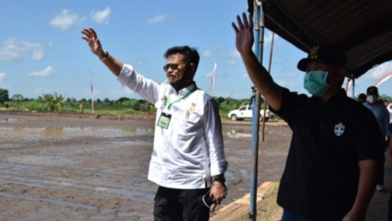 Mentan Sebut Food Estate di Kalteng Tak Hanya Ditanami Padi dan Jagung