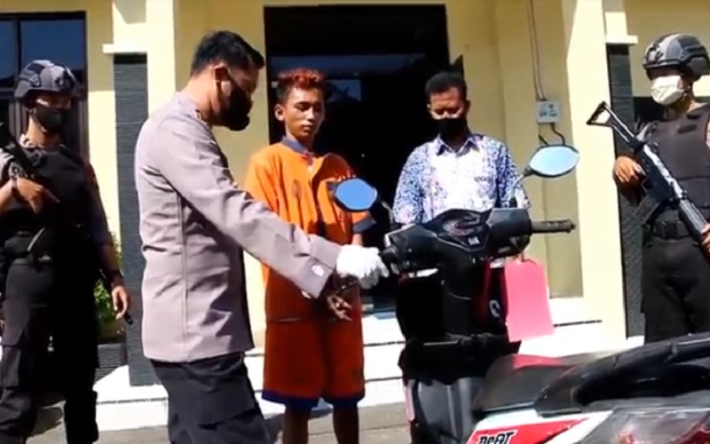 7 Kali Masuk Bui, Residivis di Kebumen Berulah Lagi Gadaikan Motor Teman