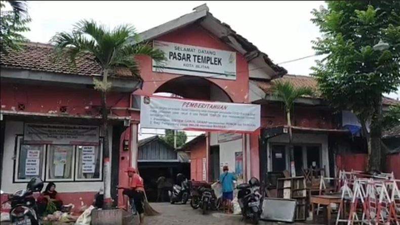 Pasar Tradisional di Blitar Terapkan Ganjil Genap Jelang New Normal