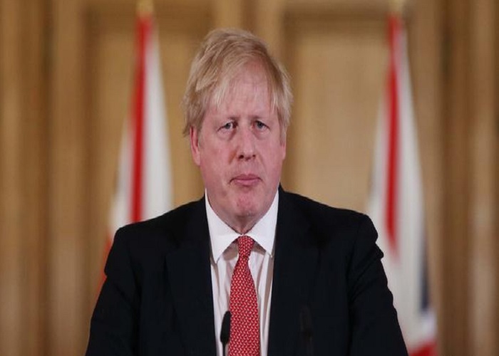 PM Inggris Boris Johnson Kecelakaan Mobil Beruntun