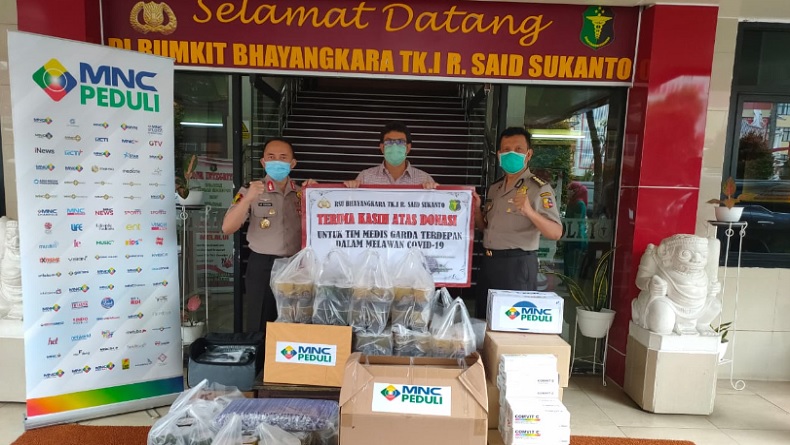 MNC Peduli Kembali Berikan Bantuan APD kepada RS Polri Kramat Jati