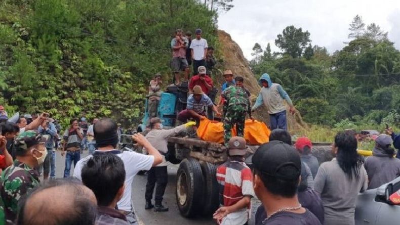 Foto-Foto di Jembatan, Pemuda di Deliserdang Temukan Mayat Terikat Ditutup Goni