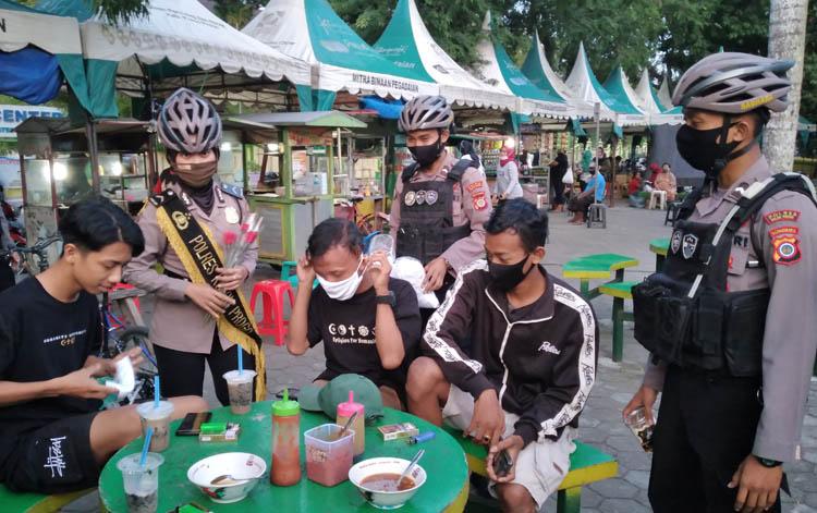  Tertangkap Tak Pakai Masker di Kulonprogo, Siap-siap Nyanyikan Lagu Bertema Nasionalisme