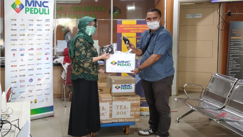 MNC Peduli Salurkan Ribuan Masker Kain kepada Puskesmas di Jakarta Barat