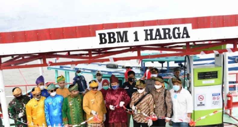 Ada SPBU Pertamina, Warga Jawai Sambas Bisa Nikmati BBM Satu Harga