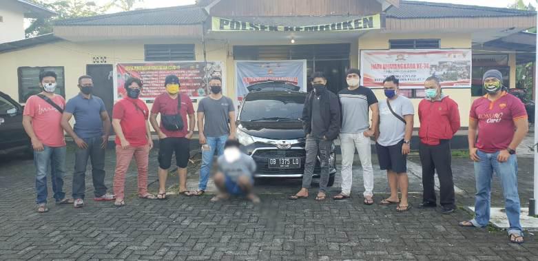 Gelapkan Mobil Rental, Residivis Dibekuk Tim Maleo Polda Sulut