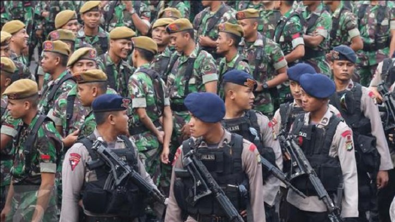 500 Personel Gabungan TNI-Polri Diterjunkan untuk Amankan PSBB Ambon