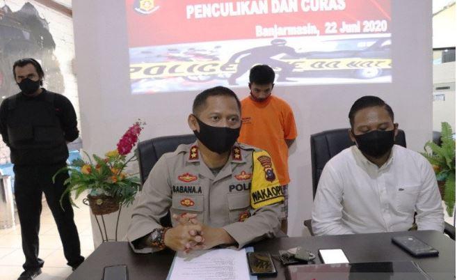 Tikam Warga saat Curi Laptop, Napi Asimilasi di Banjarmasin Ditangkap