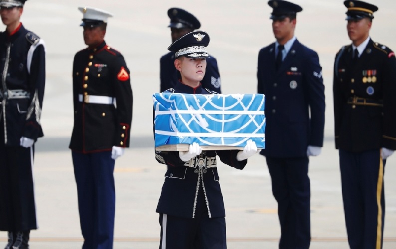  Ratusan Sisa Jasad Tentara Korsel Korban Perang Korea Dipulangkan dari Hawaii