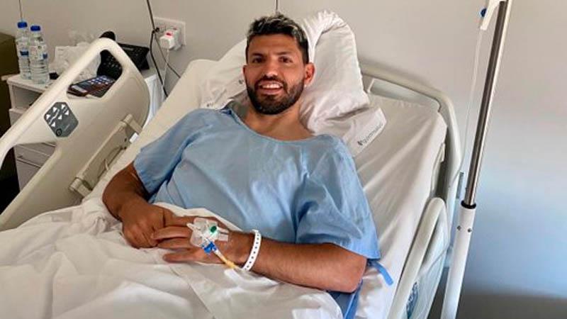 Sukses Operasi Lutut, Sergio Aguero Mulai Proses Pemulihan
