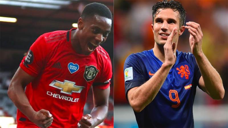 Martial Cetak Hattrick Pertama dalam 7 Tahun untuk MU, Van Persie: Selamat!
