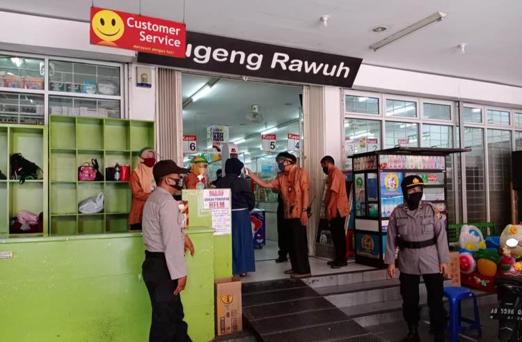 Jelang New Normal, Polres Kulonprogo Cek Penerapan SOP Protokol Kesehatan di Toserba