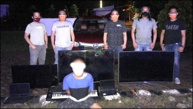 Tim Resmob Polres Tomohon Tangkap Residivis Kasus Pencurian