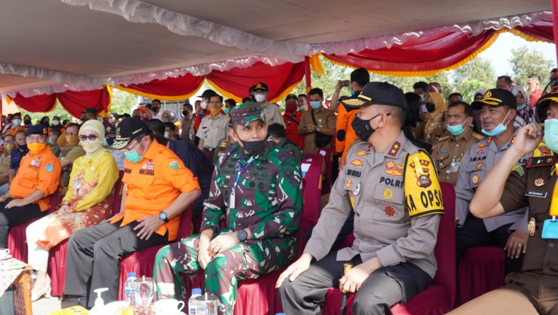 Pemprov Sumsel Gelar Apel Kesiapan Penanggulangan Karhutla