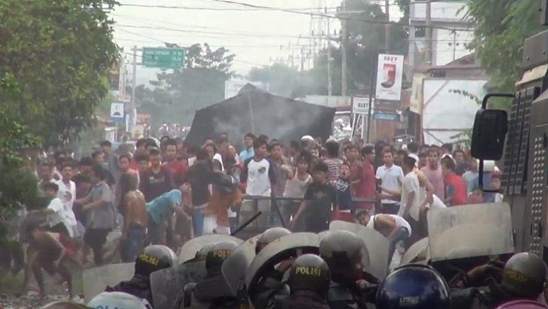 Polisi Amankan 9 Terduga Pelaku Kerusuhan di Madina