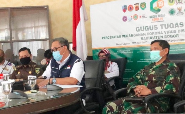 Masih Zona Kuning Covid-19, Kabupaten Bogor Perpanjang PSBB 14 Hari