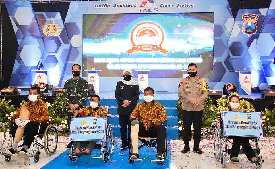 Begini Reaksi Gubernur Khofifah usai Peluncuran Aplikasi TACS Polda Jatim