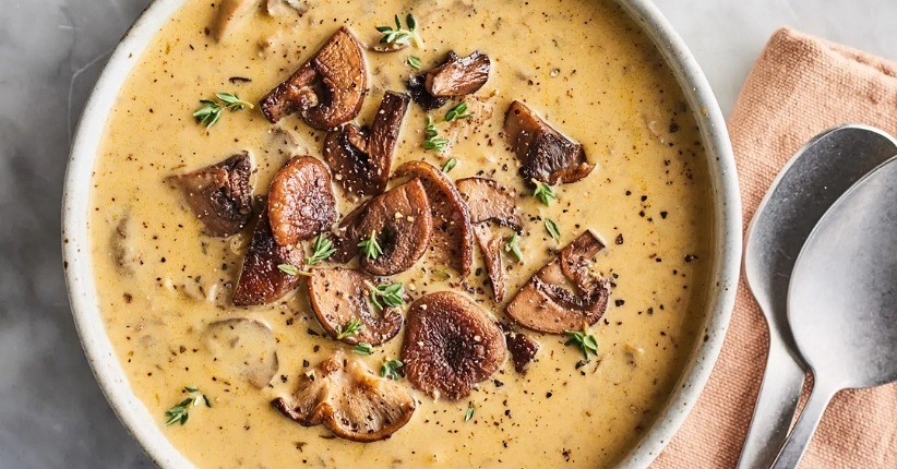 Resep Sup Krim Jamur Lezat untuk Temani Akhir Pekan