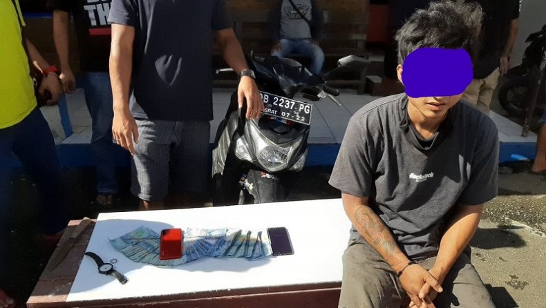 Maling Motor di Kotambagu Manado Diduga Sering Rampok Warung-Warung Warga