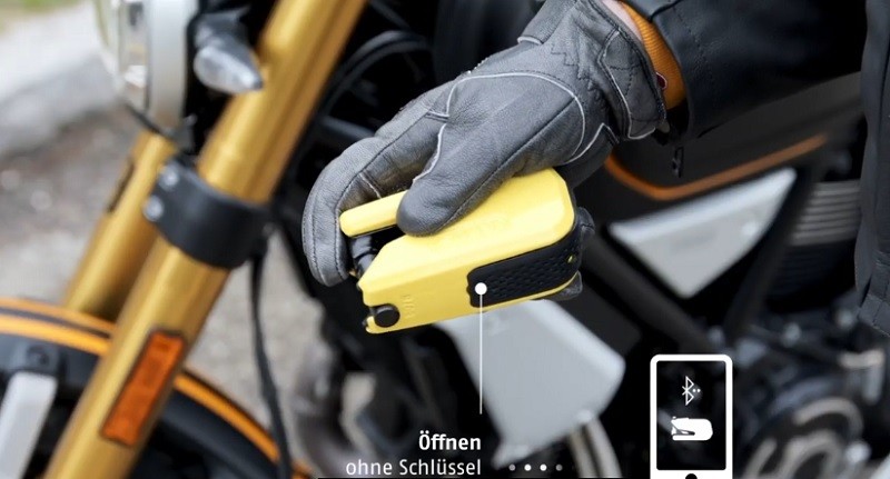 Gembok Motor Canggih Ini Bisa Diaktifkan dengan Smartphone