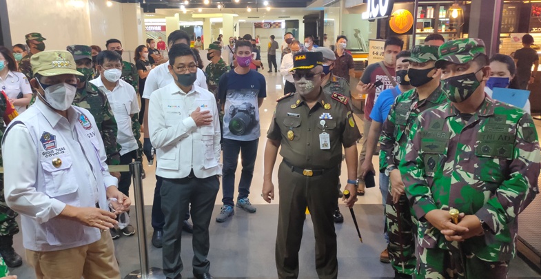 Mal di Manado Dibuka Jumat Ini, Wali Kota Cek Kesiapan Protokol Kesehatan