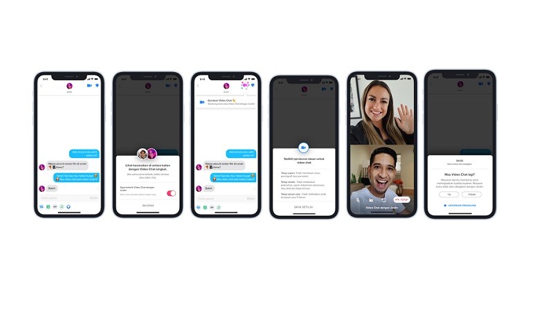 Tinder Uji Coba Fitur Face to Face Video Chat di Indonesia