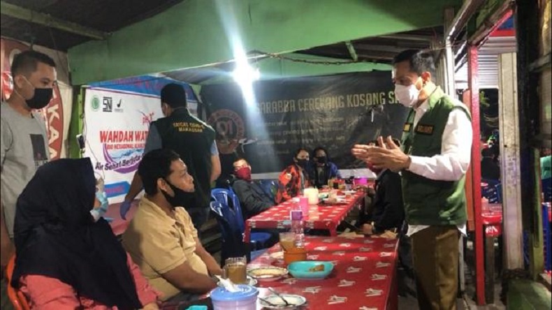 Sidak ke Restoran, Pj Wali Kota Makassar Dapati Banyak Warga Tak Pakai Masker