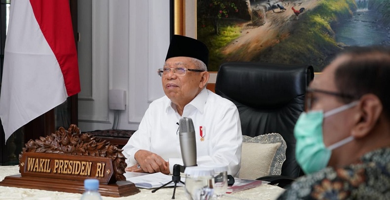 Pesan Ma'ruf Amin untuk KPK: Koruptor Tidak Mengenal Batas Teritorial