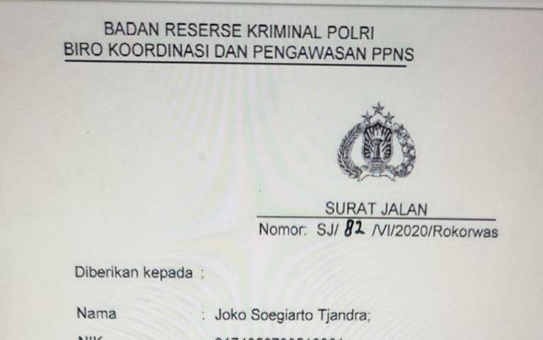 Djoko Tjandra Dapat Surat Jalan, Ini 6 Kejanggalan Menurut ICW