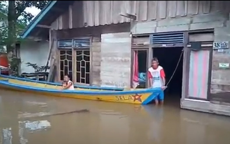 Sungai Kapuas Meluap, 7 Kecamatan di Kapuas Hulu Terendam Banjir