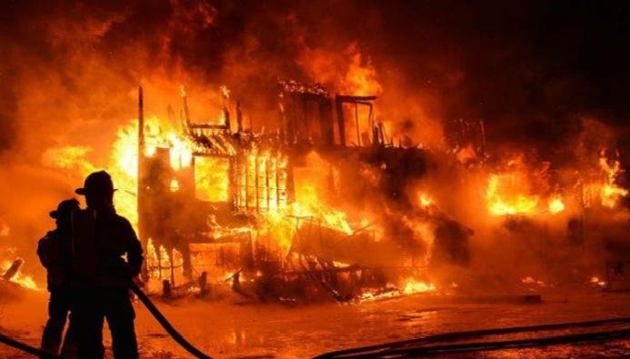  Kebakaran Hanguskan Rumah Tinggal di Pademangan