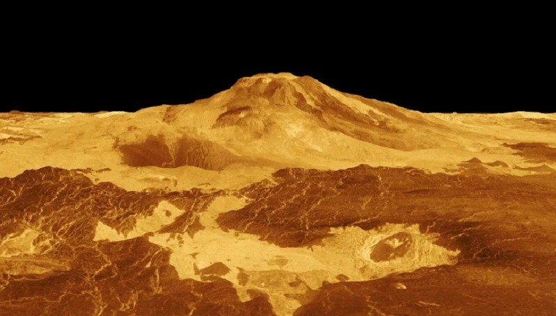 Venus Punya Banyak Gunung Berapi Aktif 