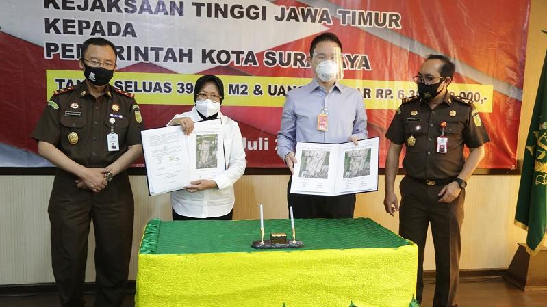 27 Tahun Raib, Aset Tanah Senilai Rp61 Miliar Kembali ke Pemkot Surabaya