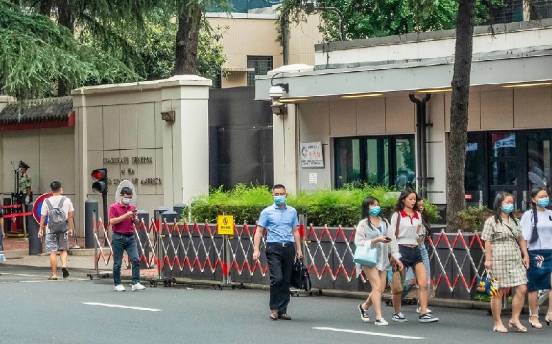 China Perintahkan AS segera Tutup Konsulat Jenderal di Chengdu sebagai Respons Balasan