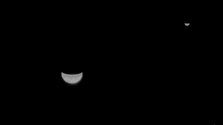 China Pamer Foto Bumi dan Bulan Hasil Jepretan Mars Probe