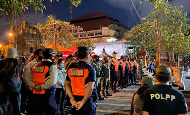 Marak Pedagang Pasar Tumpah di Denpasar, Satpol PP Lakukan Penertiban