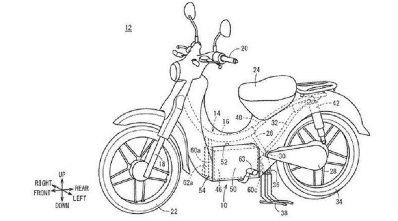 Desain Bocor, Honda Super Cub Akan Gendong Mesin Listrik