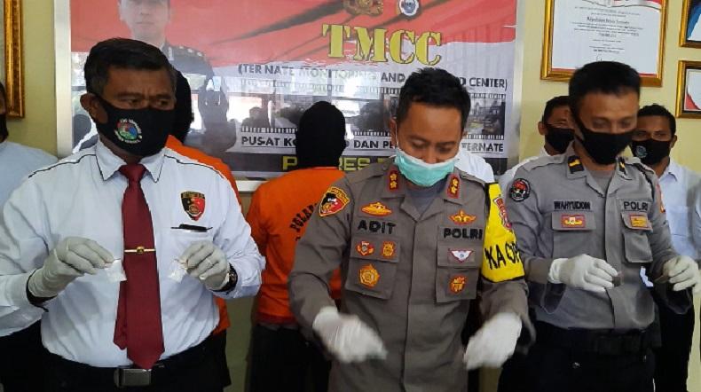 Kurir Sabu dan Ganja Jaringan Lapas di Ternate Terancam Hukuman Mati