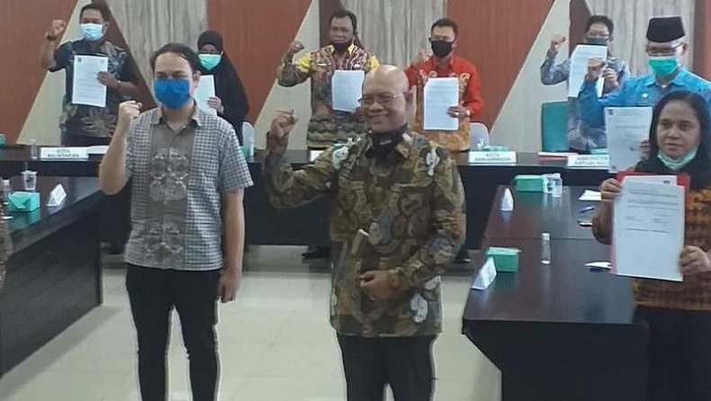 Dinilai Tetap Berikan Layanan Terbaik saat Covid-19, Ambon Dapat Mesin ADM dari Kemendagri