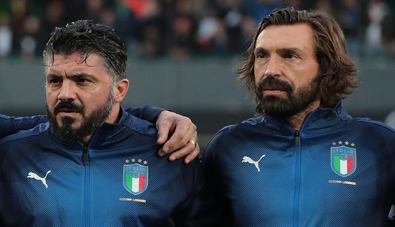 Ditunjuk Latih Juventus, Pirlo Dapat Nasihat dari Gattuso