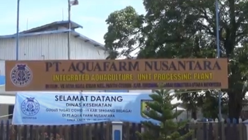 15 Karyawan PT Aquafarm Nusantara Serdangbedagai Positif Covid-19